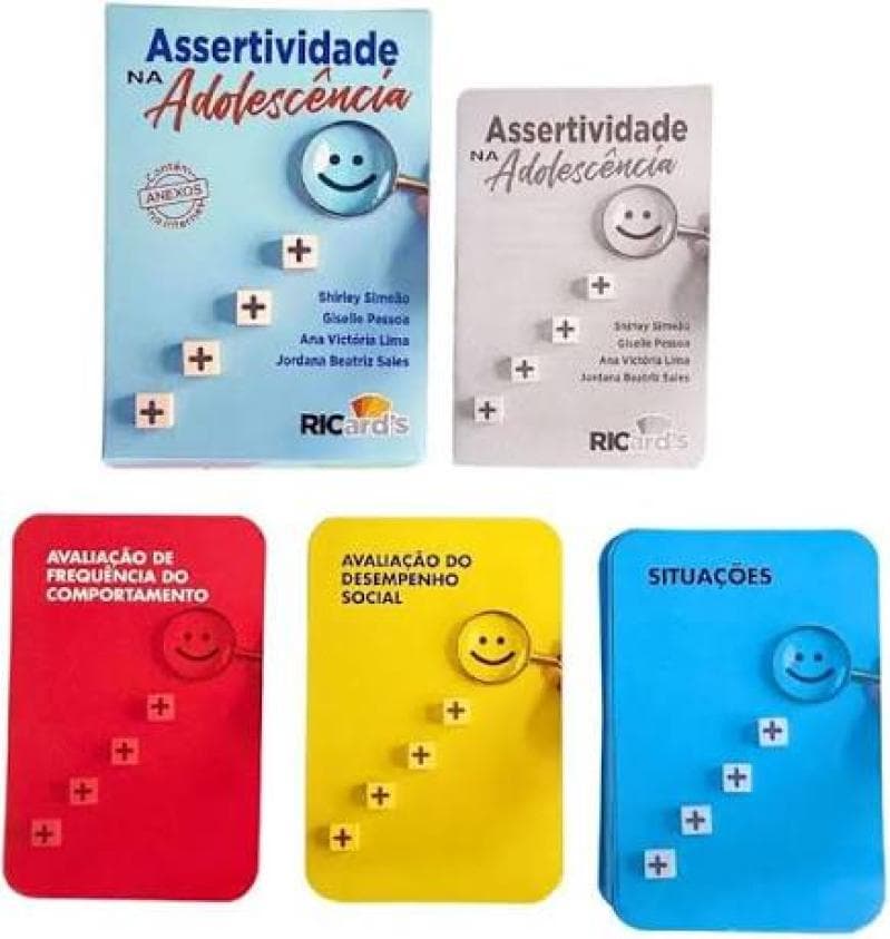 Assertividade na Adolescência: 100 Cards para Avaliar e Desenvolver Habilidades Assertivas